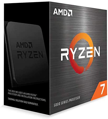 Processore CPU AMD RYZEN 7 5800X 4.70GHZ 8 CORE Socket AM4