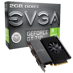 Scheda video VGA EVGA nVidia GeForce GT 710 02G-P3-2717-KR