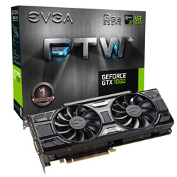 Scheda Video SVGA EVGA GeForce GTX 1060 3GB FTW+ GAMING ACX 3.0 03G-P4-6367-KR Scheda Video SVGA EVGA GeForce GTX 1060 3GB FTW+ GAMING ACX 3.0 03G-P4-6367-KR
