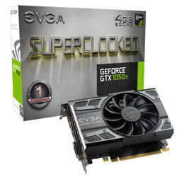 Scheda Video EVGA GeForce GTX 1050 Ti SC GAMING 04G-P4-625 04G-P4-6253-KR
