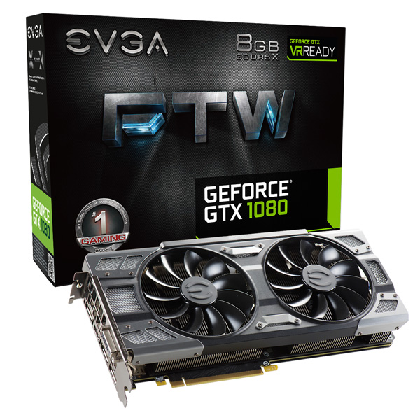 Scheda Video EVGA GeForce GTX 1080 FTW GAMING ACX 3.0 08G-P4-6286-KR Scheda Video EVGA GeForce GTX 1080 FTW GAMING ACX 3.0 08G-P4-6286-KR