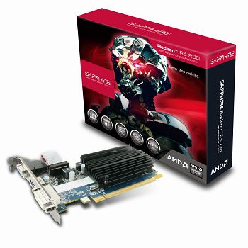 Scheda video Sapphire Radeon R5 230 1GB DDR3 11233-01-20G Scheda video Sapphire Radeon R5 230 1GB DDR3 11233-01-20G