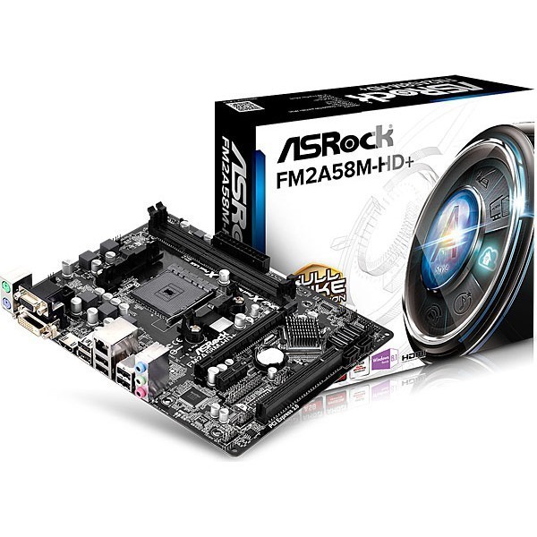 Asrock FM2A58M-HD+ Asrock FM2A58M-HD+
