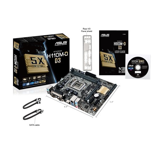 Scheda Madre Asus H110M-D D3 Scheda Madre Asus H110M-D D3