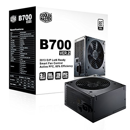 Alimentatore PC Cooler Master B700 ver.2 700W PFC Attivo Eff. 85% ATX