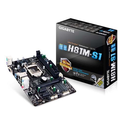 Scheda madre Gigabyte GA-H81M-S1 Scheda madre Gigabyte GA-H81M-S1