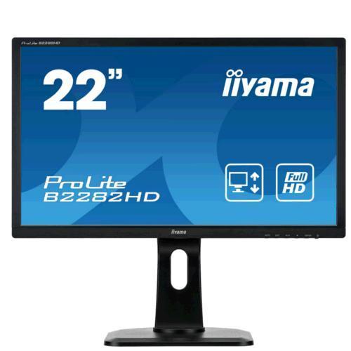 Monitor LED 22" iiyama Prolite B2282HD-B1 Monitor LED 22" iiyama Prolite B2282HD-B1