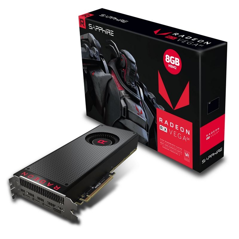 VGA SAPPHIRE Radeon RX Vega64 8G HBM2 