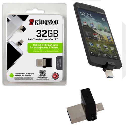 Pendrive Kingston DT-Micro Duo OTG 32GB USB3.0 Pendrive Kingston DT-Micro Duo OTG 32GB USB3.0