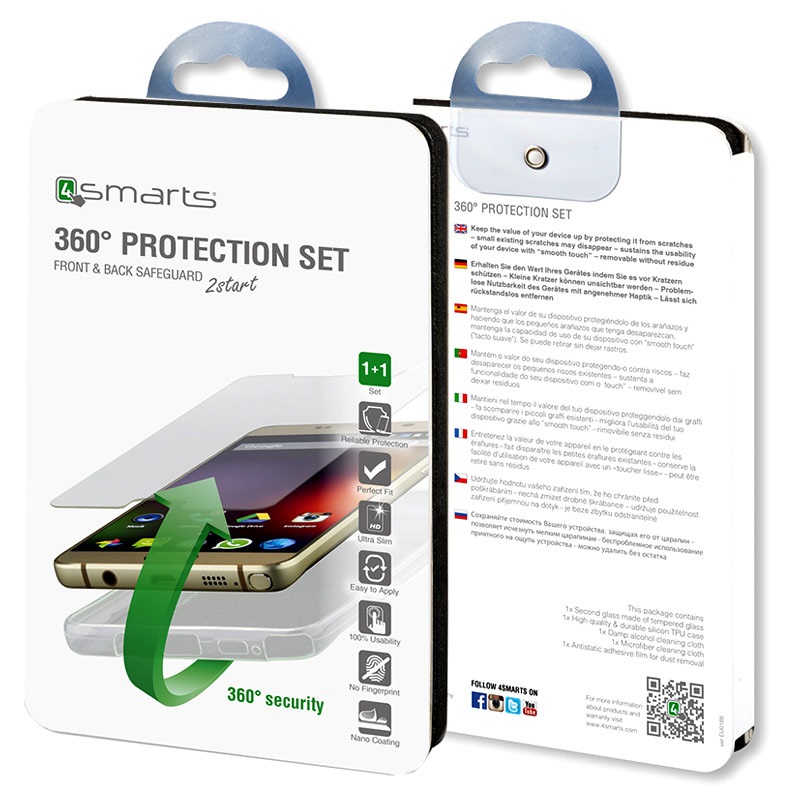 Protezione 360° per smartphone Huawei P8 lite Protezione 360° per smartphone Huawei P8 lite