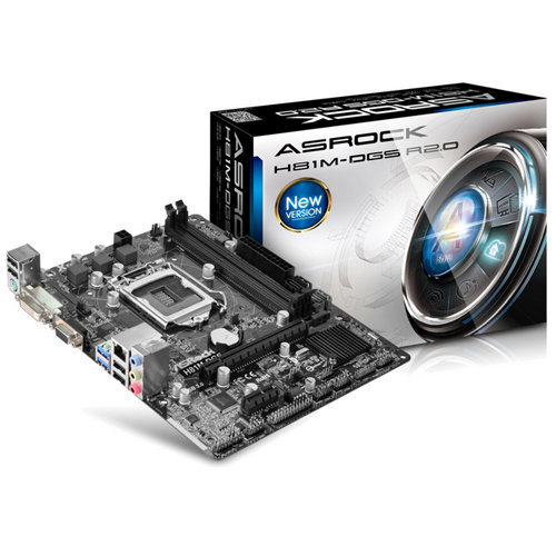 Scheda madre ASRock H81M-HDS R2.0 Scheda madre ASRock H81M-HDS R2.0