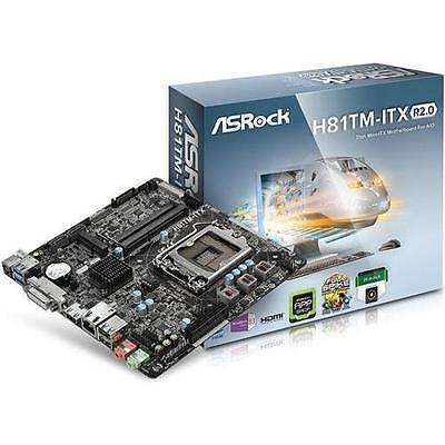 Scheda Madre ASRock H81TM-ITX R2.0 Scheda Madre ASRock H81TM-ITX R2.0