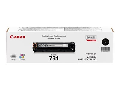 Canon 731 BK - Nero - originale - cartuccia toner 6272B002 Canon 731 BK - Nero - originale - cartuccia toner 6272B002