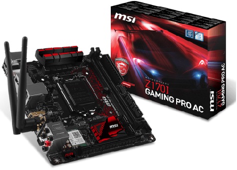 Scheda Madre MSI Z170I GAMING PRO AC - 7980-001R