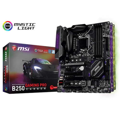 Scheda Madre MSI B250 GAMING PRO CARBON 7A64-002R Scheda Madre MSI B250 GAMING PRO CARBON 7A64-002R