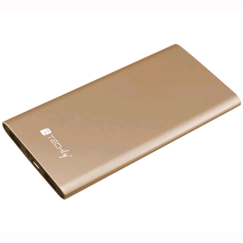 Power Bank Techly 5000mAh Slim Oro