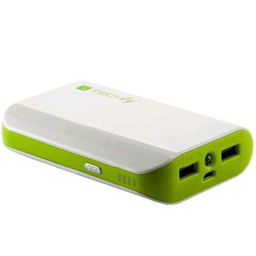 Power Bank Techly 6000mAh Bianco Power Bank Techly 6000mAh Bianco