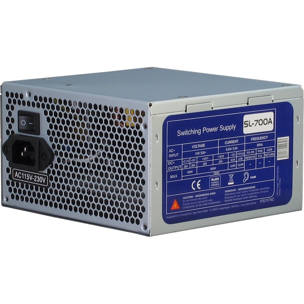 Alimentatore PC Modulare Inter-Tech SL-700 88882052 Alimentatore PC Modulare Inter-Tech SL-700 88882052