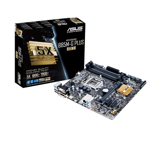 Scheda Madre B85M-G PLUS/USB 3.1 90MB0MF0-M0EAY0