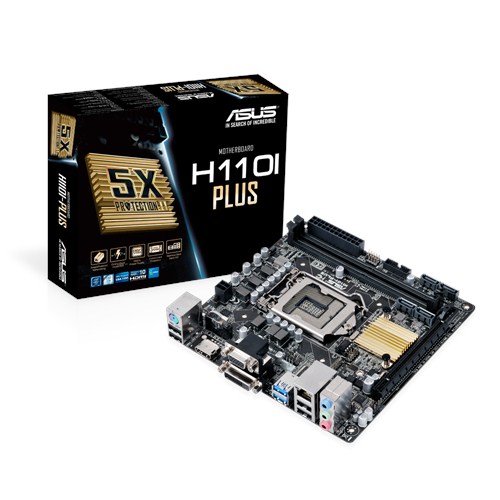 Scheda madre ASUS H110I-PLUS 90MB0PX0-M0EAY0 Scheda madre ASUS H110I-PLUS 90MB0PX0-M0EAY0
