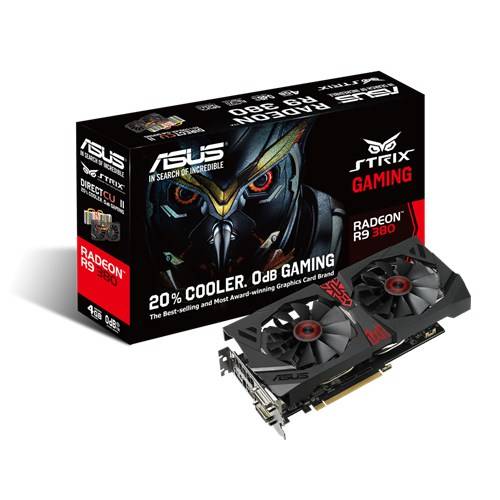 ASUS STRIX-R9380-DC2-4GD5OC-GAMING 90YV08D3-M0NA00 ASUS STRIX-R9380-DC2-4GD5OC-GAMING 90YV08D3-M0NA00