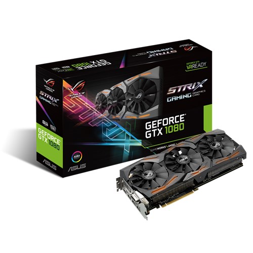 Scheda Video Asus ROG STRIX-GTX1080-8G-GAMING 90YV09M1-M0NM00