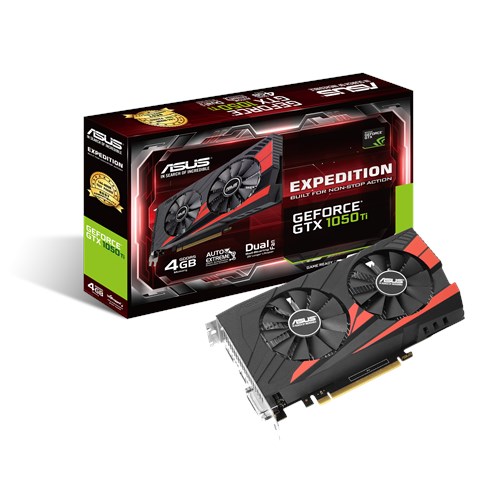 Scheda Video ASUS EX-GTX1050TI-4G - 90YV0A52-M0NA00