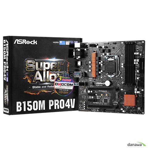 Scheda Madre  B150M Pro4V 90-MXB2W0-A0UAYZ
