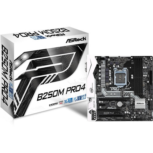 Scheda Madre ASRock B250M Pro4 90-MXB3C0-A0UAYZ
