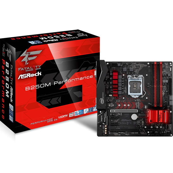 Scheda Madre Asrock Fatal1ty B250M Performance 90-MXB4R0-A0UAYZ Scheda Madre Asrock Fatal1ty B250M Performance 90-MXB4R0-A0UAYZ