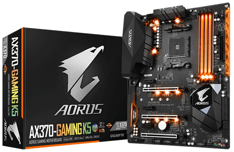 Scheda madre GA-AX370-Gaming K5 Scheda madre GA-AX370-Gaming K5