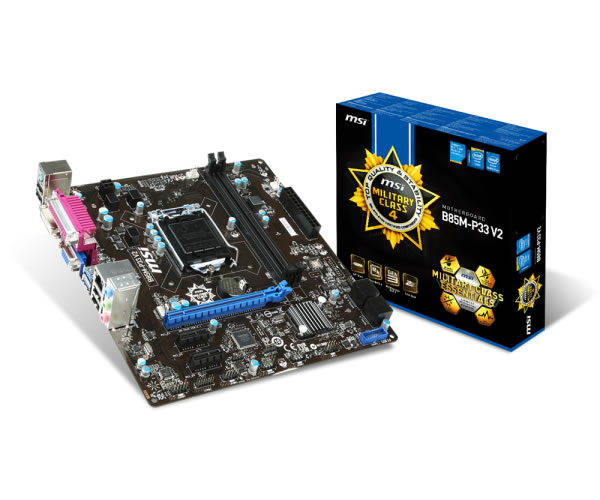 Scheda Madre MSI B85M-P33 V2 Scheda Madre MSI B85M-P33 V2