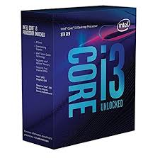 Processore Intel Core i3-8350K Processore Intel Core i3-8350K
