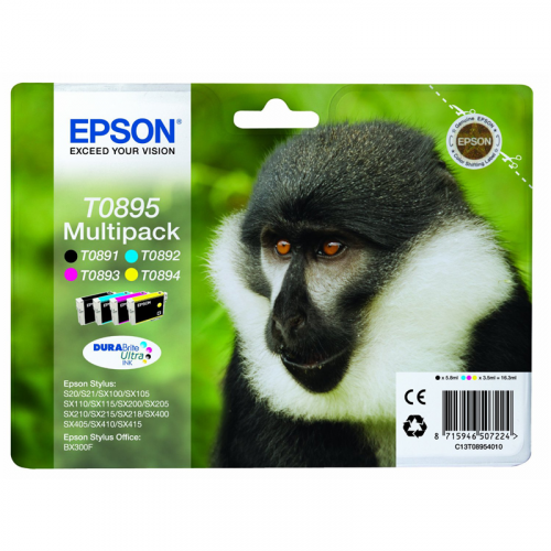 Epson T0895 Multipack C13T08954020 Epson T0895 Multipack C13T08954020