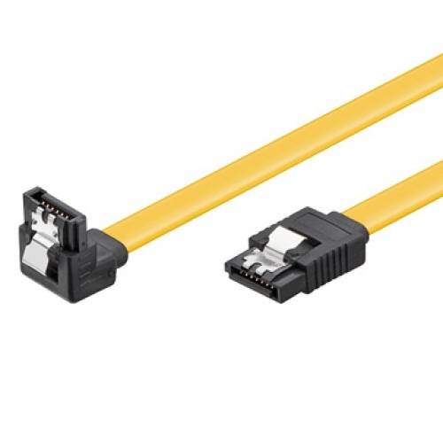 CAVO SATA 600 CON CLIP ANGOLATO CC-150102-005-Y-B CAVO SATA 600 CON CLIP ANGOLATO CC-150102-005-Y-B