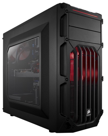 Case da gioco Carbide Series SPEC-03 con LED rosso - CC-9011052-WW Case da gioco Carbide Series SPEC-03 con LED rosso - CC-9011052-WW