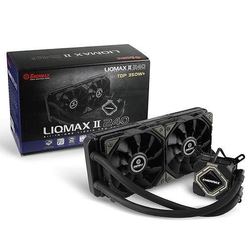 CPU Processore Enermax Liqmax II 240 ELC-LMR240S-BSA CPU Processore Enermax Liqmax II 240 ELC-LMR240S-BSA