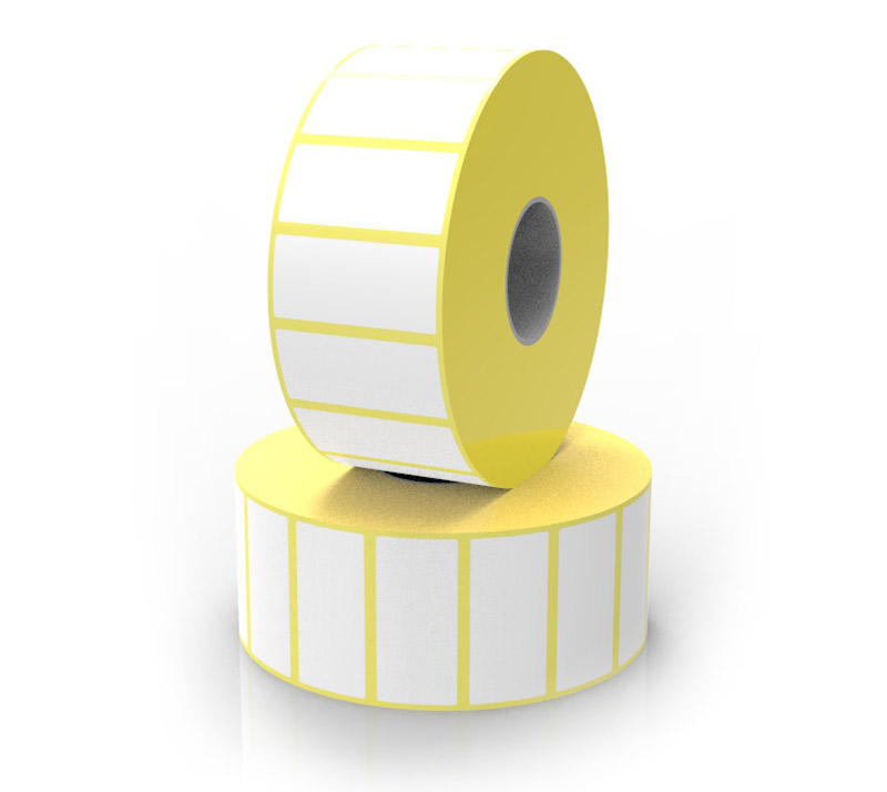 EXER171110 chette in rotolo in carta termica 70X45 900 etichette