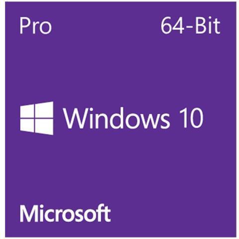 Microsoft Windows 10 Professional 64 Bit Microsoft Windows 10 Professional 64 Bit