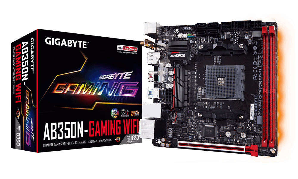 Scheda Madre Gigabyte GA-AB350N-GAMING WIFI Scheda Madre Gigabyte GA-AB350N-GAMING WIFI