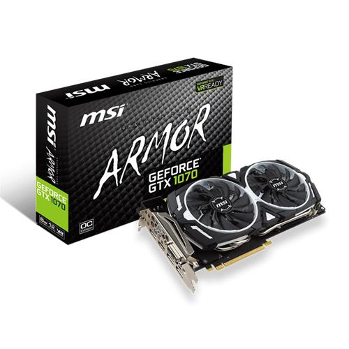Scheda Video MSI GTX1070 ARMOR 8G OC Scheda Video MSI GTX1070 ARMOR 8G OC