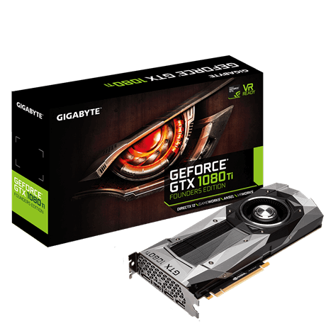Scheda grafica GeForce GTX 1080 Ti  GV-N108TD5X-B