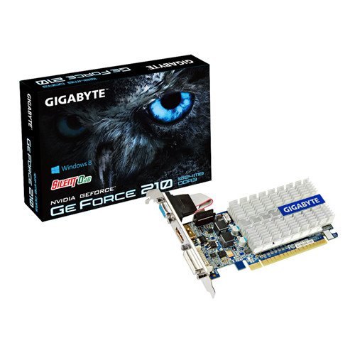 Scheda video NVIDIA GeForce 210 GPU GV-N210SL-1GI Scheda video NVIDIA GeForce 210 GPU GV-N210SL-1GI