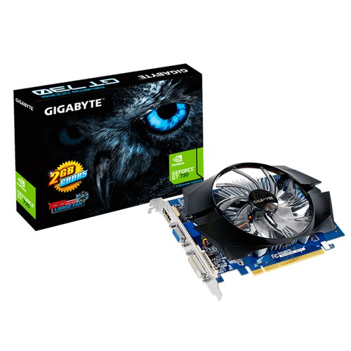 Scheda video GeForce GT 730 GPU GV-N730D5-2GI Scheda video GeForce GT 730 GPU GV-N730D5-2GI