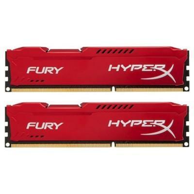 RAM DDR3 Kingston HyperX Fury Red HX318C10FRK2/16