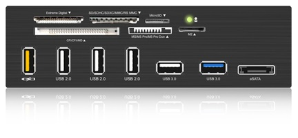 Lettore Memory Card Reader Icy Box IB-867-B  - IB-867-B