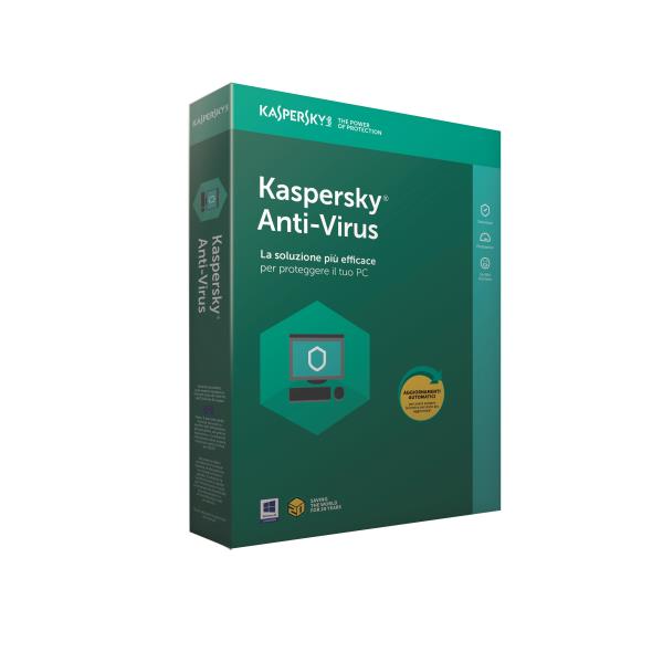 Kaspersky Anti Virus 1 Dispositivo 1 Anno
