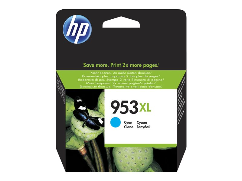 Cartuccia Ink Originale HP 953XL Ciano F6U16AE#BGX Cartuccia Ink Originale HP 953XL Ciano F6U16AE#BGX