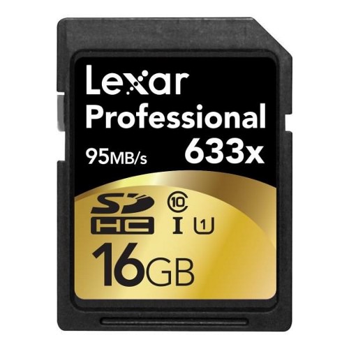 Flash Memory Card Lexar Professional 633x