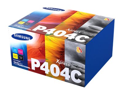 Samsung CLT-P404C Toner Rainbow Kit Samsung CLT-P404C Toner Rainbow Kit